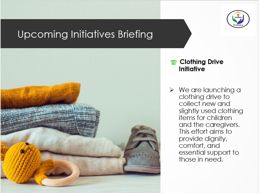 Ongoing Initiative-Clothing Drive